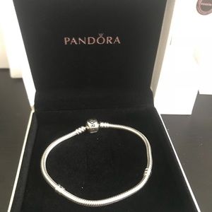 Authentic Pandora Bracelet 7.5 inches/19cm